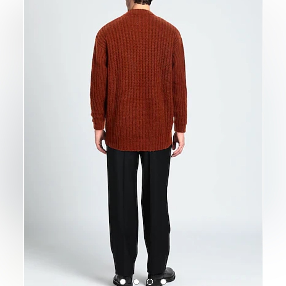 Represent Ribbed-Knit Logo-Embroidered Jumper Medium - Picture 4 of 8